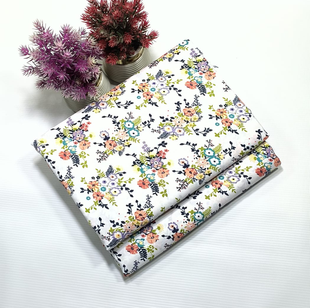 2-Piece Printed Polo Cotton Suit KDPL-1