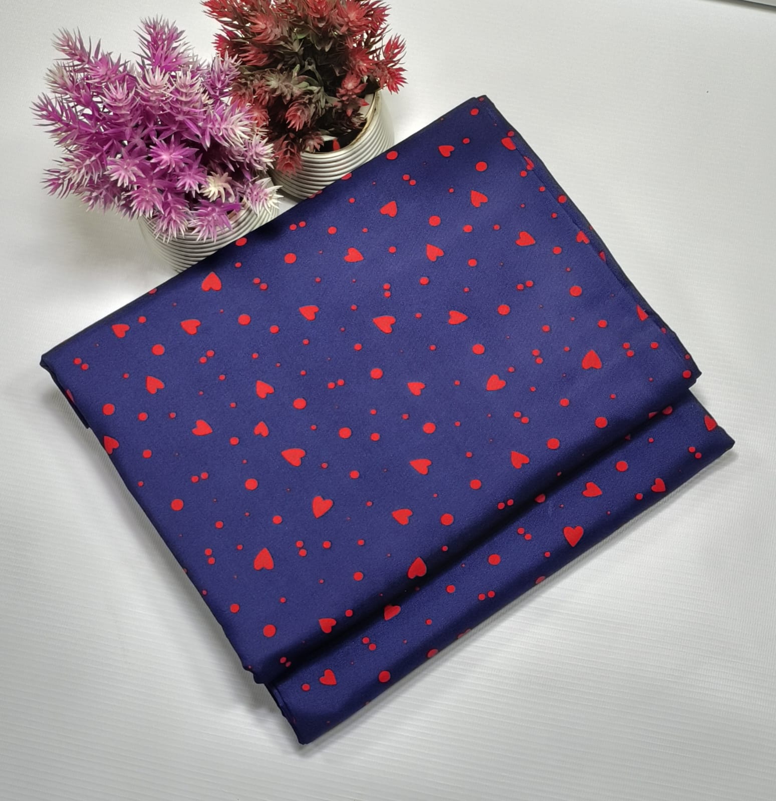 2-Piece Printed Polo Cotton Suit KDPL-1