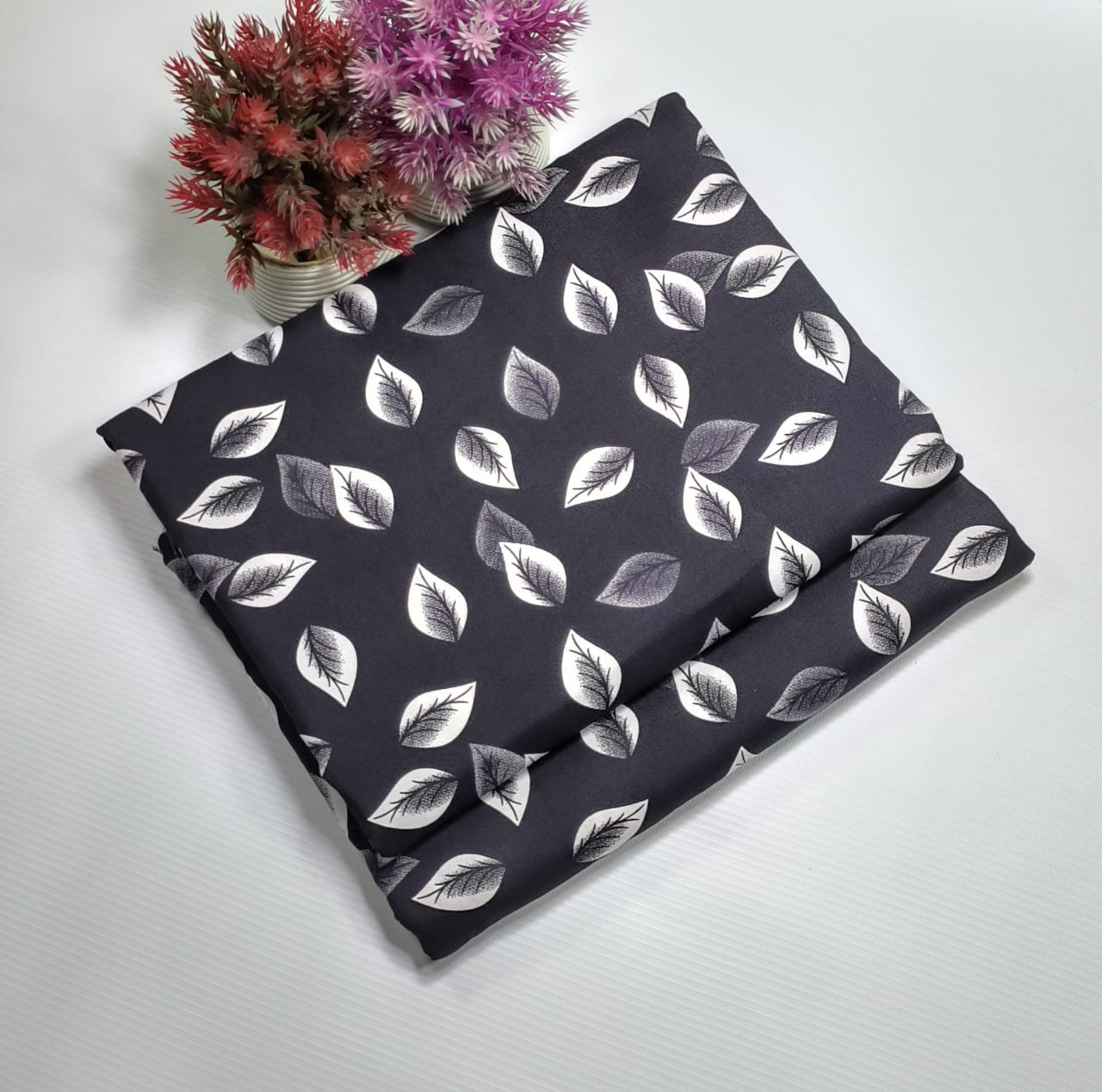 2-Piece Printed Polo Cotton Suit KDPL-1