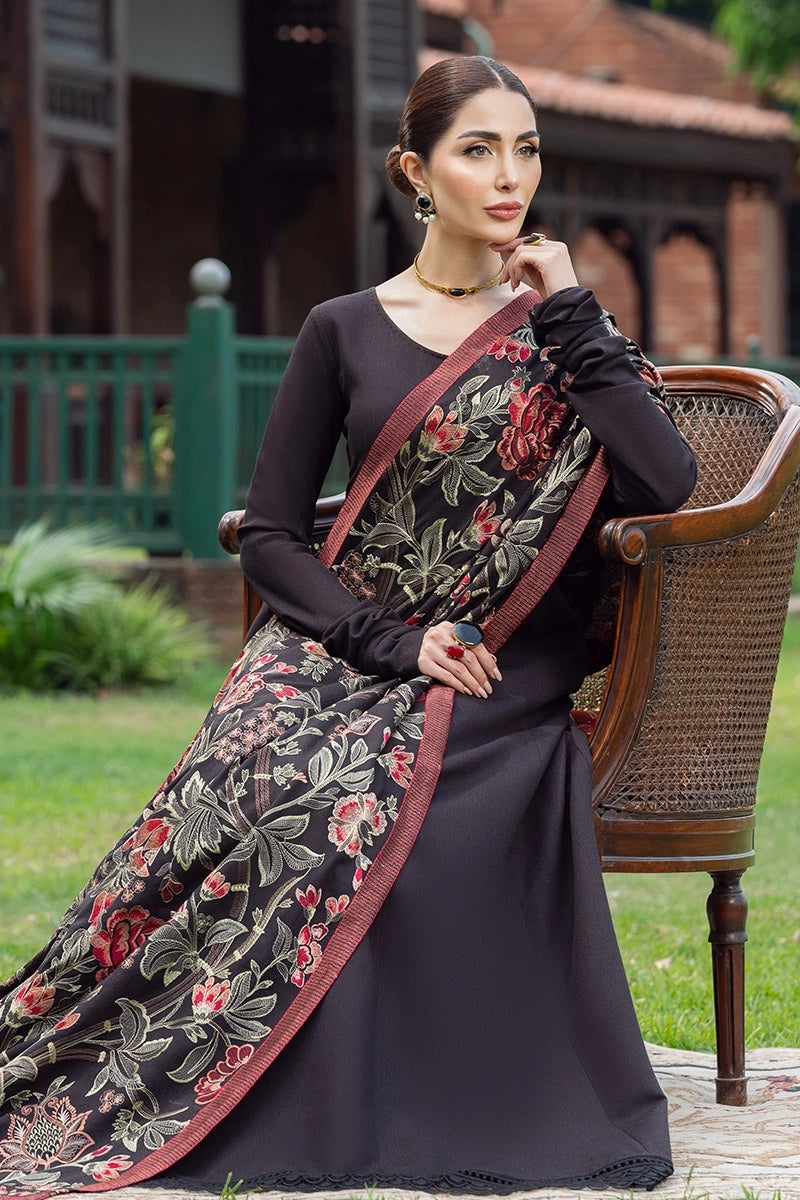 Luxury Wear Heavy Embroidered Karandi Shawl | HEL-08