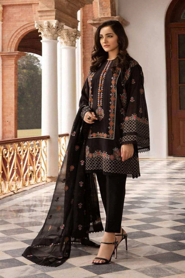 3 Piece Embroidered Lawn Suit RLWN..01