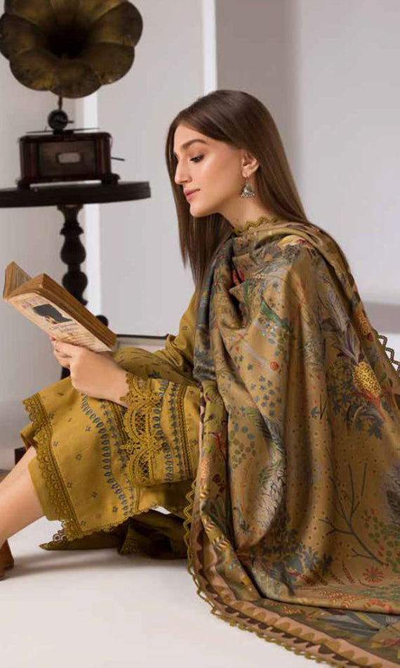 3 Piece Embroidered Lawn Suit RLWN..046