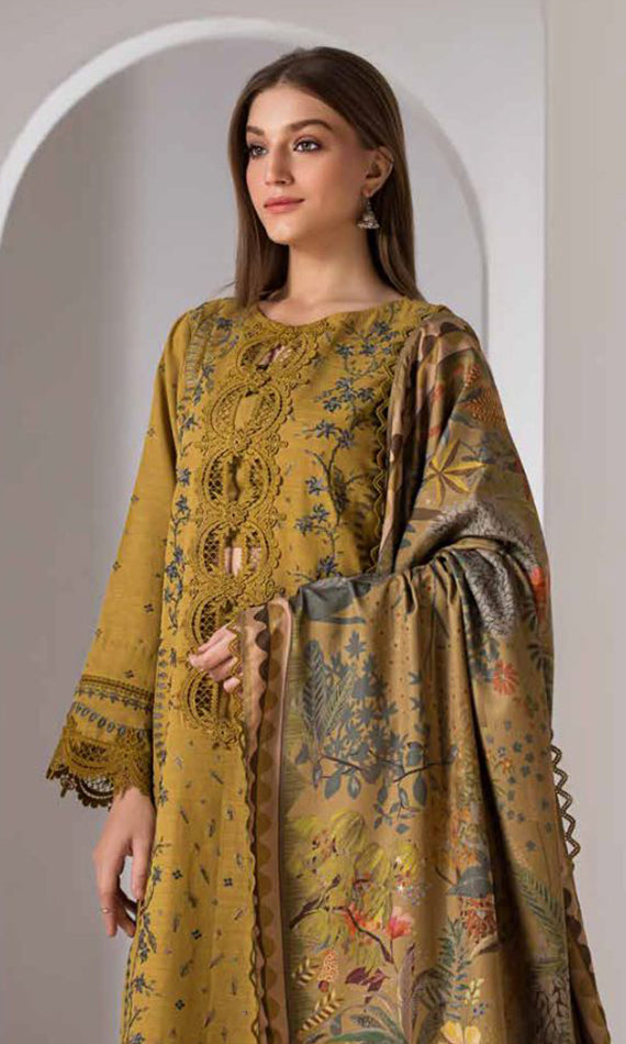 3 Piece Embroidered Lawn Suit RLWN..046