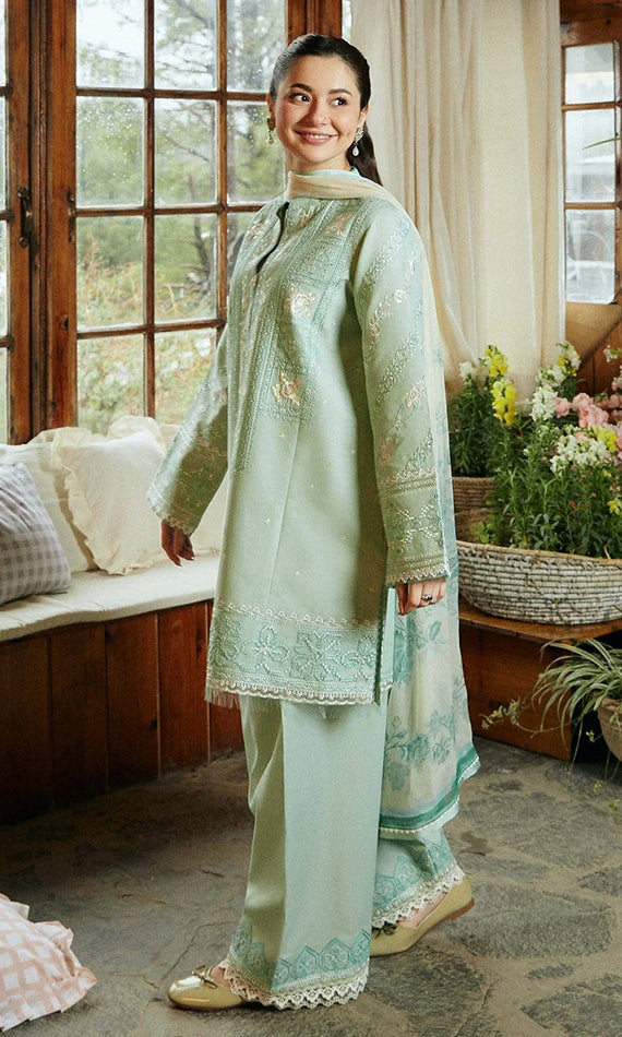 3 Piece Embroidered Lawn Suit RLWN..049