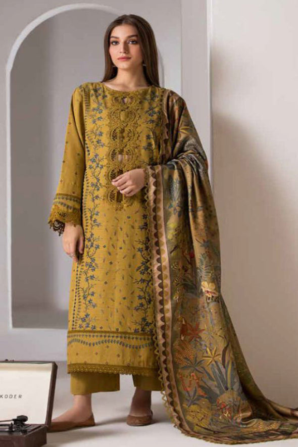 3 Piece Embroidered Lawn Suit RLWN..046
