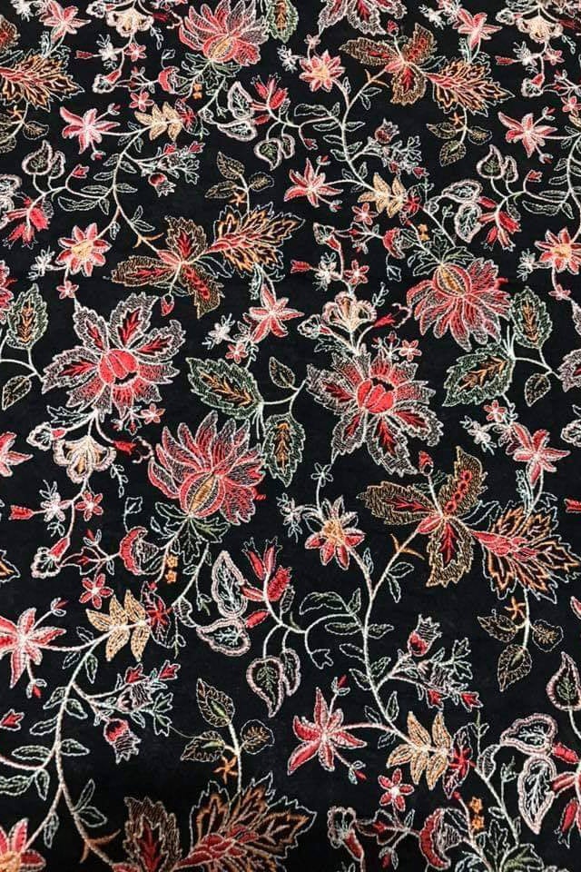 Luxury Wear Heavy Embroidered Karandi Shawl | HEL-10