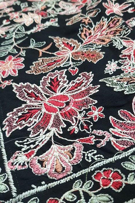 Luxury Wear Heavy Embroidered Karandi Shawl | HEL-10