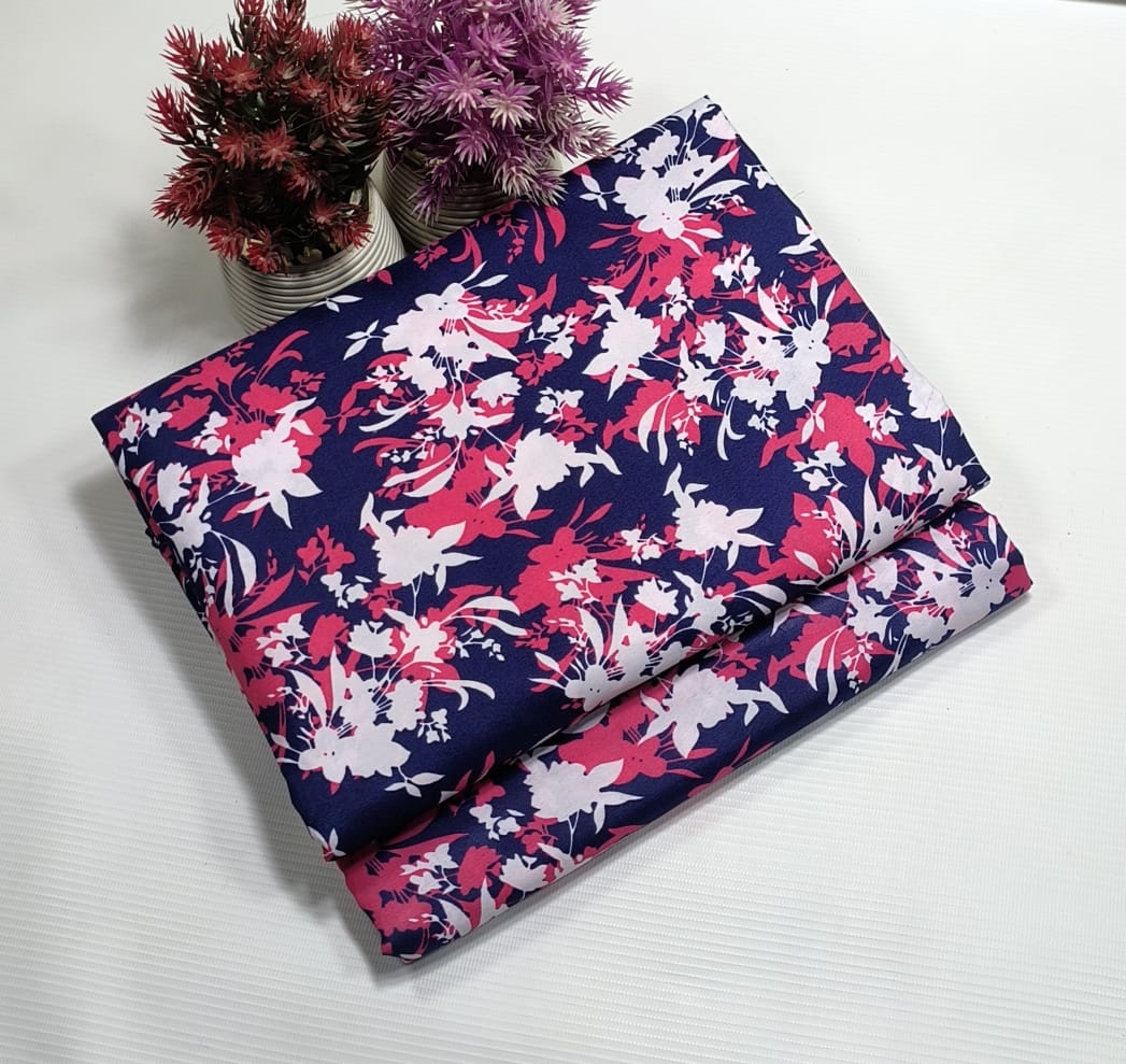 2-Piece Printed Polo Cotton Suit KDPL-1