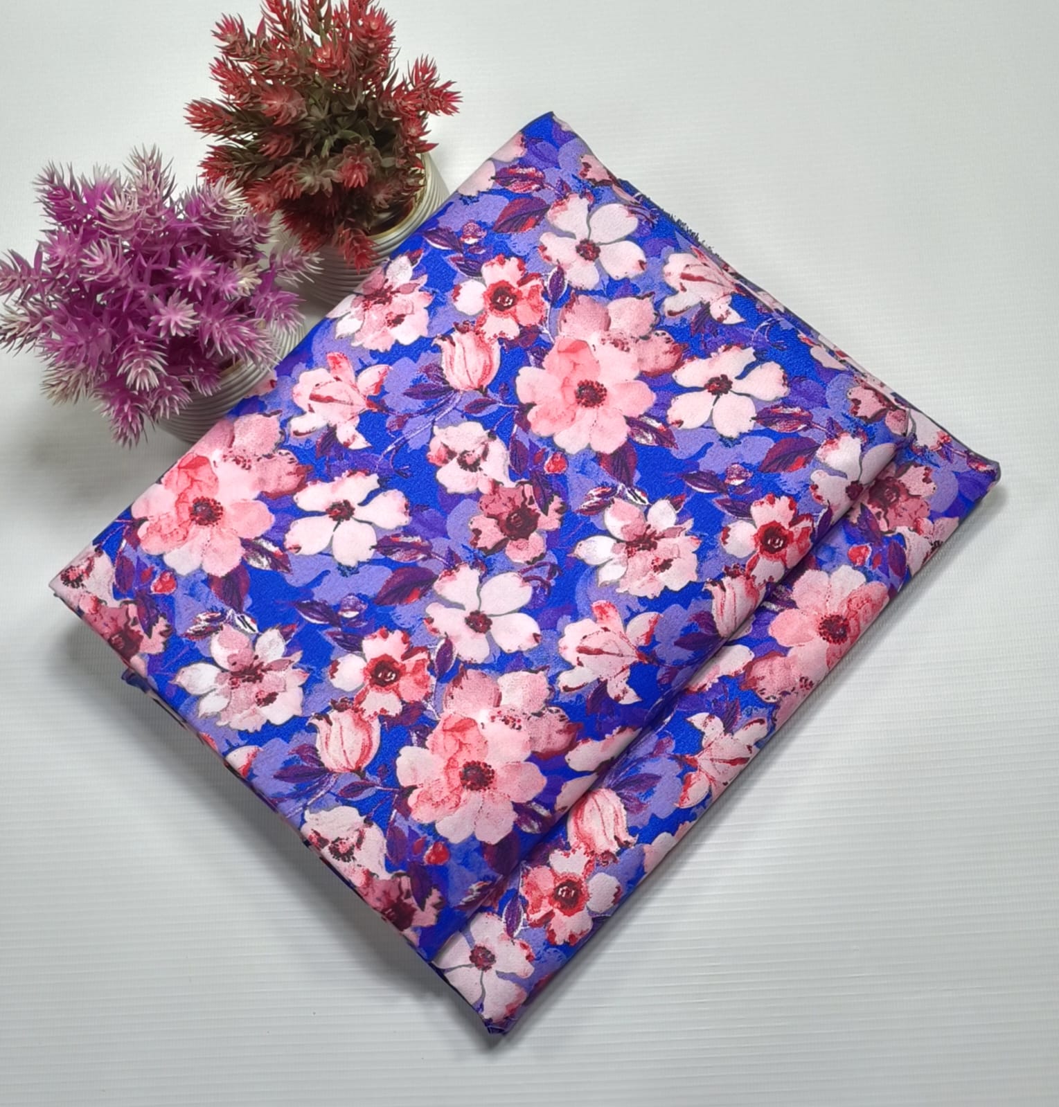2-Piece Printed Polo Cotton Suit KDPL-1