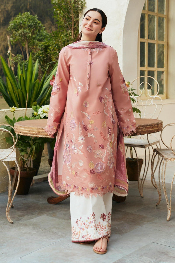 Lawn Suit Embroidred