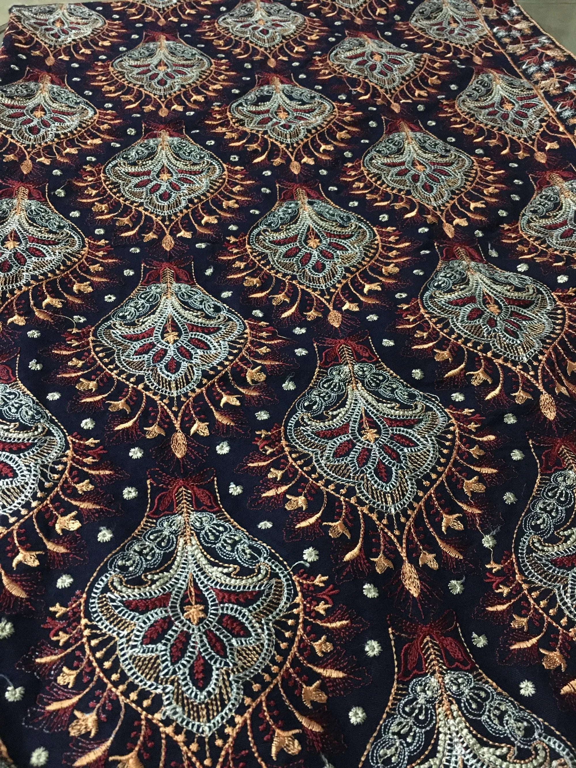 Formal Heavy Embroidered Karandi Shawl | HEL-04